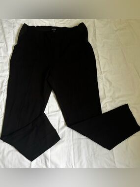 Jones New York Women’s Stretch Pointe Pant in Classic Black Sz 2X